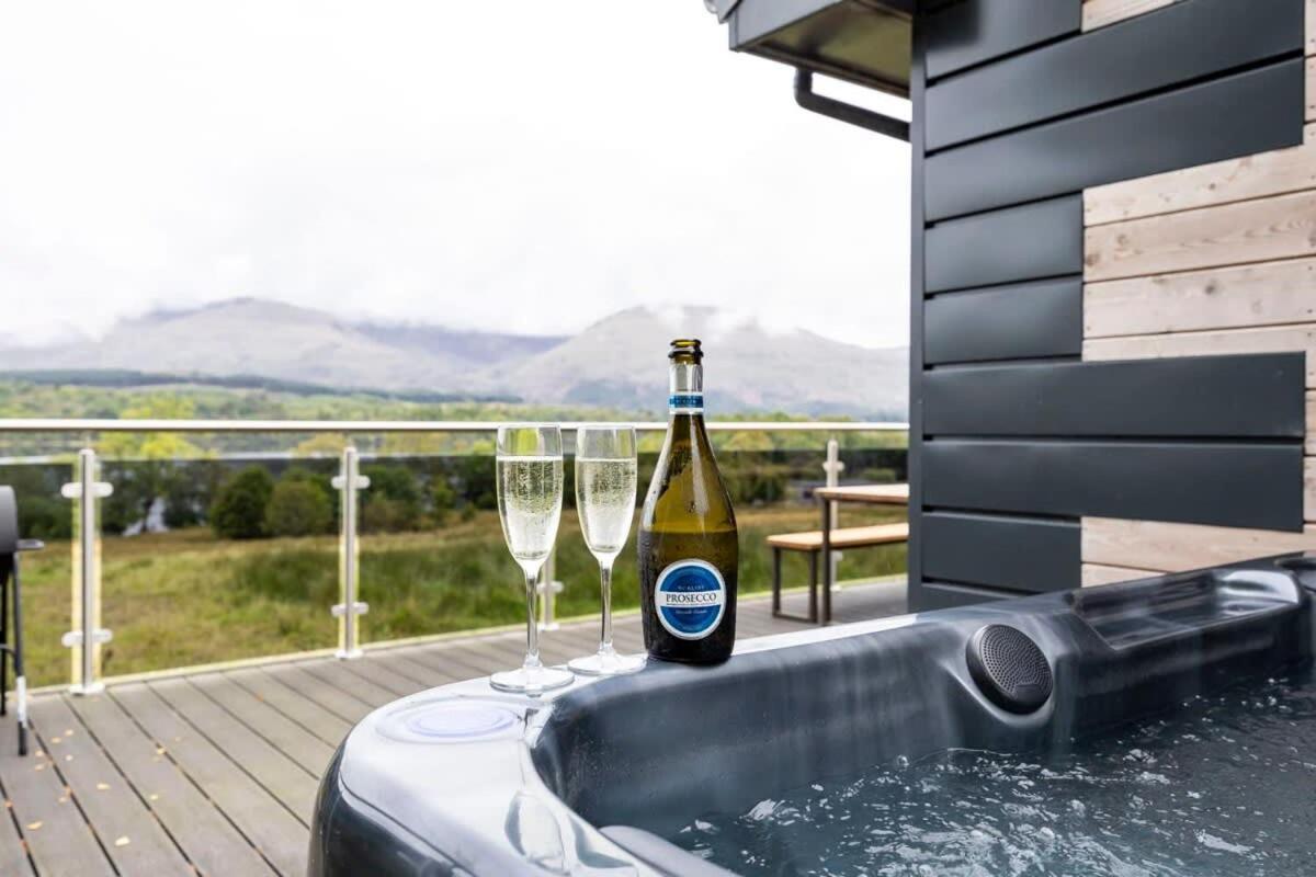 New Build Lodge With Stunning Views Of Loch Awe Hayfield  Εξωτερικό φωτογραφία