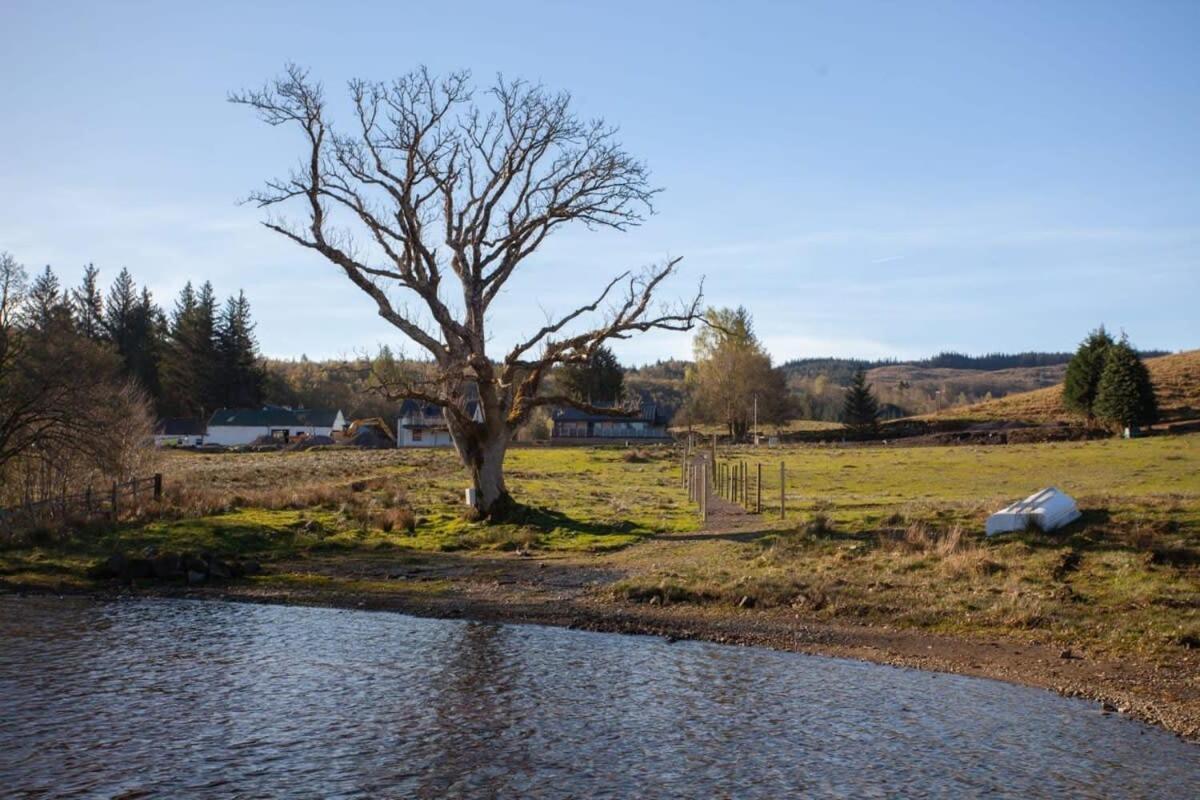 New Build Lodge With Stunning Views Of Loch Awe Hayfield  Εξωτερικό φωτογραφία