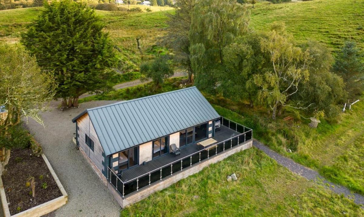 New Build Lodge With Stunning Views Of Loch Awe Hayfield  Εξωτερικό φωτογραφία