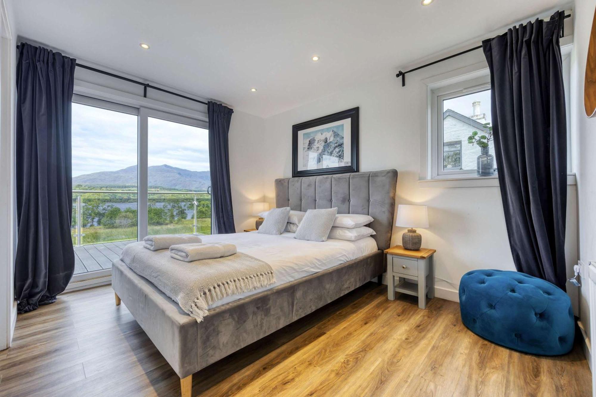 New Build Lodge With Stunning Views Of Loch Awe Hayfield  Εξωτερικό φωτογραφία
